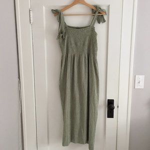Hatch Green Midi Dress